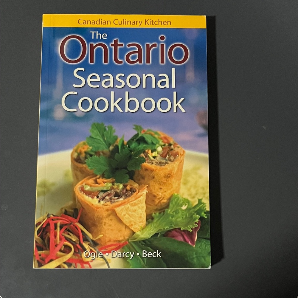 Ontario Seasonal Cookbook